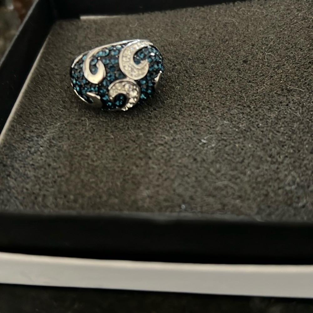 Navy blue ring